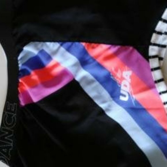 SOLD SOLD Varsity Black /Colorful Active Short S - Picture 11 of 16